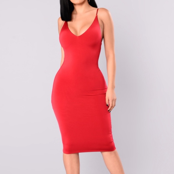 Fashion Nova Anne Marie MIDI Dress